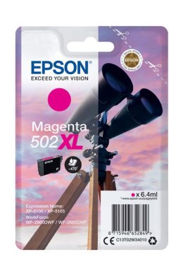 Oryginalny Tusz Magenta Epson 502XL (T02W3, C13T02W34010)