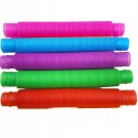 Kolorowe rurki tuby sensoryczne zestaw 10 sztuk 5 kolorów LY635-12-10