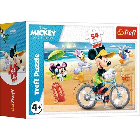 Puzzle 54 mini Mickey i przyjaciele 54 elementy Trefl 19712