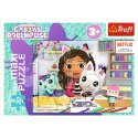 Puzzle 20 MiniMaxi Koci Domek Gabi 20 elementów 3+ Trefl 21156