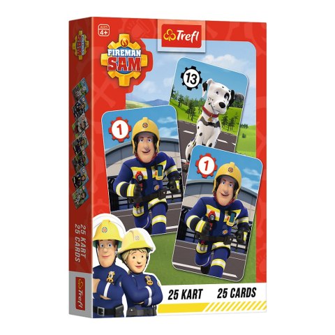 Karty Piotruś Strażak Sam Fireman Sam +4 Trefl 08505