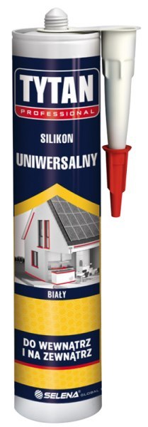 SILIKON UNIWERSALNY TYTAN 280ML BIAŁY