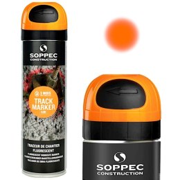 SOPPEC SPRAY GEODEZYJNY TRACK MARKER POMARAŃCZOWY 500ML