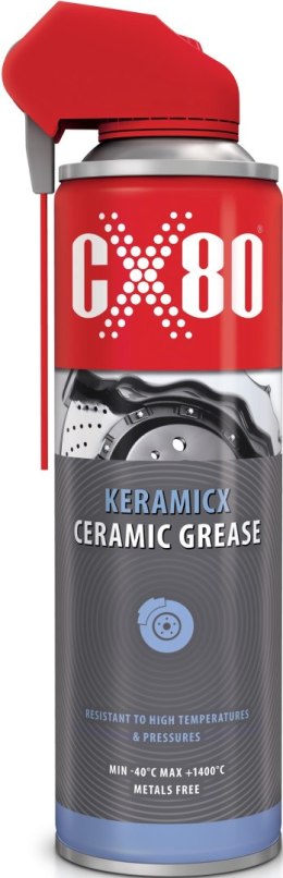 SMAR CERAMICZNY KERAMICX DO ŚRUB DUO-SPRAY 500ML