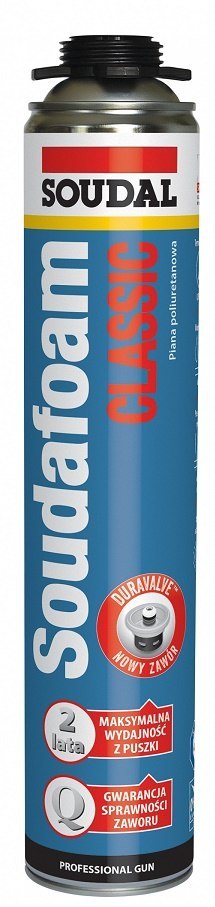 PIANKA PISTOLETOWA 750ML SOUDAL CLASSIC