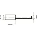 ŚCIERNICA TRZPIENIOWA EKWBR 46 O/P V7 20*40*6