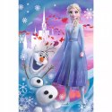 Puzzle 54 mini Frozen Kraina Lodu Elsa i Olaf 54 elementy Trefl 19640