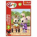 Puzzle 20 miniMAXI Bing 20 elementów przyjaciele binga 3+ Trefl 21131