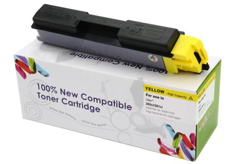 PRODUKT NA ZAMÓWIENIE, MOQ: 1SZT; Toner Cartridge Web Yellow UTAX 260 zamiennik 652611016