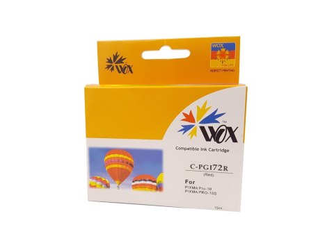 Tusz Wox Red Canon PGI72R zamiennik 6410B001 PGI-72R