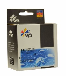 Tusz Wox Black Brother LC 229BK zamiennik LC229XLBK (4300 stron A4 zgodnie z normą ISO/IEC 24711)