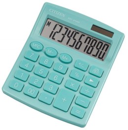 Kalkulator biurowy CITIZEN SDC-810NRGRE, 10-cyfrowy, 127x105mm, zielony CITIZEN