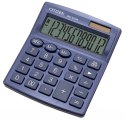 Kalkulator biurowy CITIZEN SDC-812NRNVE, 12-cyfrowy, 127x105mm, granatowy CITIZEN