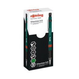 Ołówek_automatyczny 2B 0,5mm zielony VISUMAX ROTRING, 2089104