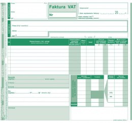 112-2E Faktura z osobnym wskazaniem nabywcy i odbiorcy 2/3A4 MICHALCZYK