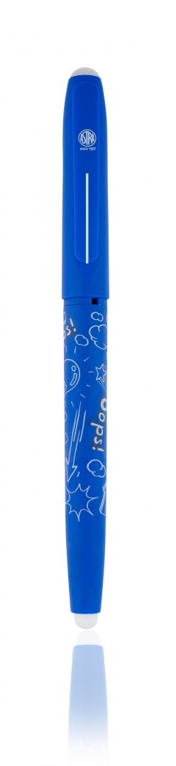 Długopis ścieralny OOPS! - niebieski ASTRA, 201319003