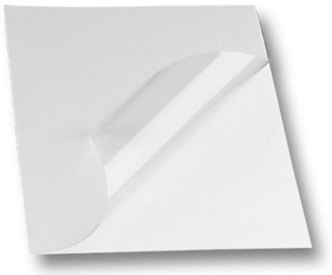 Folia samoprzylepna A4 biała do drukarek laserowych 434011 (10) 210x297 ARGO