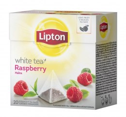 Herbata LIPTON PIRAMID white raspbery (20 saszetek) Lipton