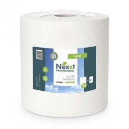 Ręcznik papierowy NEXXT rolka 1-warstwowy makulatura 100mb 500listków (6) CH-rl100m1wb-ma