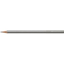 Ołówek SPARKLE B srebrny metalizowany z krysz FC118317 FABER-CASTELL