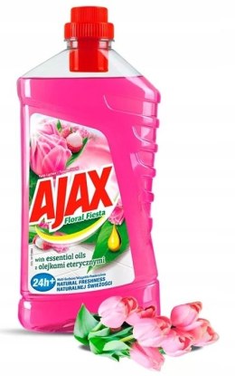 (Wycofany) XXX AJAX Płyn do mycia podłóg Floral Fiesta 1l Tulipan różowy *79628