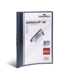 Skoroszyt DURABLE DURACLIP Original 30 granatowy 2200-07