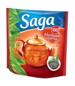Herbata SAGA ekspresowa 100 torebek Saga