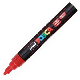 Marker z tuszem pigmentowym PC-5M czerwony POSCA UNPC5M/DCE