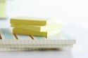Bloczek samoprzylepny POST-IT_ w linie (630-6PK), 76x76mm, 6x100 kart., żółty (X)