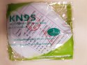 Maseczka ochronna KN95 FFP2 z zaworkiem 10szt biała filtracja >95% CE Noname