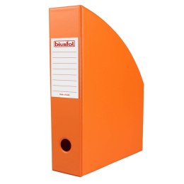 Pojemnik na czasopisma 7cm orange BIURFOL pomarańczowy KSE-35-04