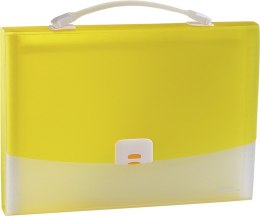 Teczka A4 z rączką FOKUS OMEGA żółta EX4305 0410-0048-06Panta Plast (X)