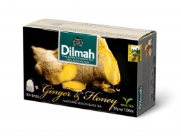 Herbata DILMAH AROMAT IMBIR&MIÓD 20t*1,5g Dilmah
