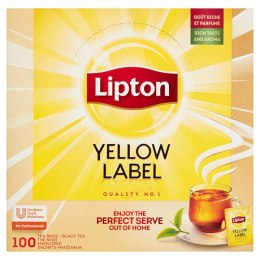 Herbata LIPTON Yellow Label (100 kopert fol.) czarna Lipton