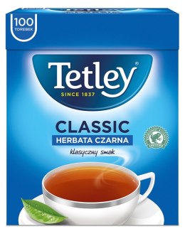 Herbata TETLEY CLASSIC czarna 100 saszetek bez zawieszki Tetley