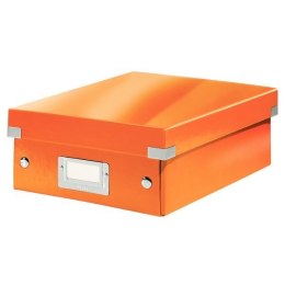 (WYCOFANE)Pudełko z przegródkami LEITZ C&S małe pomarańczowe 60570044 (X) (X)
