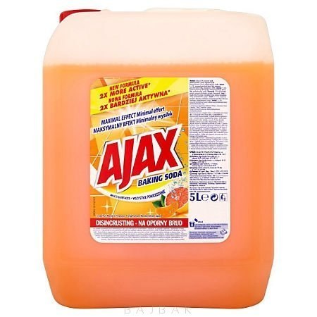 Hpk0961 AJAX Płyn do czyszczenia uniwersalny 5l Boost Soda Cytryna*90245