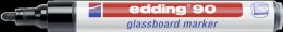 Marker EDDING do tablic szklanych czarny 90/001/c ed suchościeralny