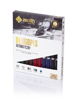 Długopis automatyczny Zenith 10 - box 10 sztuk, mix kolorów, 4101000 Zenith