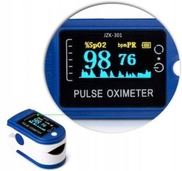 Pulsoksymetr na palcowy z LCD Oximeter PULSOMETR