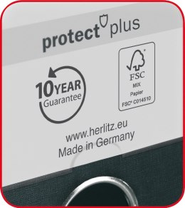 Segregator maX.file Protect Plus 8 cm, brązowy 10834463 Herlitz