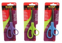 Nożyczki biurowe SCOTCH_ (14075-MI), dla studentów, 18cm, mix kolorów Scotch 3M