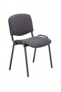 Krzesło konferencyjne ISO black C24 brązowy NOWY STYL