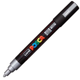 Marker z tuszem pigmentowym PC-5M srebrny POSCA UNPC5M/DSR