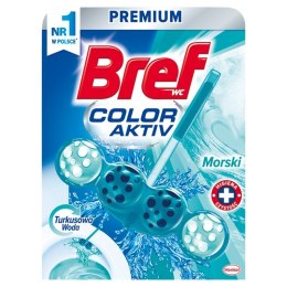 BREF Zawieszka WC COLOR AKTIV barwiące kulki 50g Morski 941138