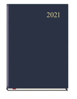 Kalendarz Firmowy 2022 A5 tydzień na 2 stronach granatowy T-206P-G Michal