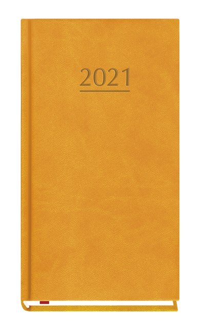 Kalendarz Kieszonkowy 2023 tydzień na 2 stronach pomarańczowy T-231V-P Michalczyk i Prokop