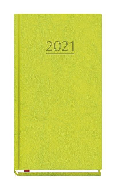 Kalendarz Kieszonkowy 2023 tydzień na 2 stronach zielony T-231V-Z Michalczyk i Prokop
