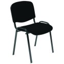 Krzesło konferencyjne ISO black CU-4 beżowo-brązowe