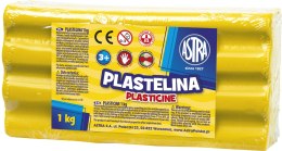 Plastelina Astra 1 kg żółta, 303111002